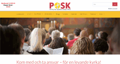 Desktop Screenshot of posk.se